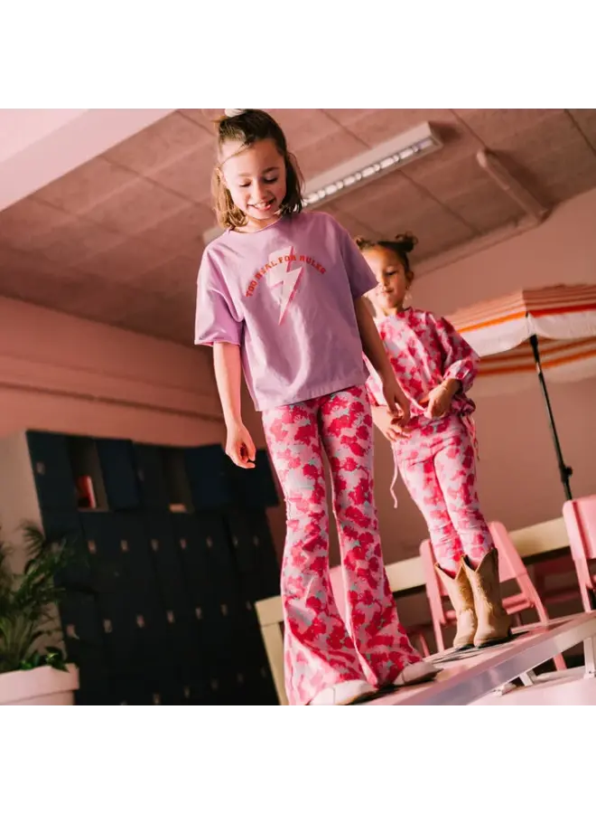 Jacky pants - minty bloom SS26