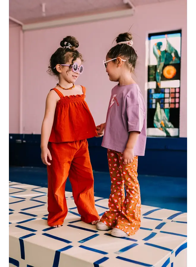 Coco top - terracotta SS26