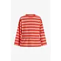 T-shirt LS Loua Red pink stripes SS26