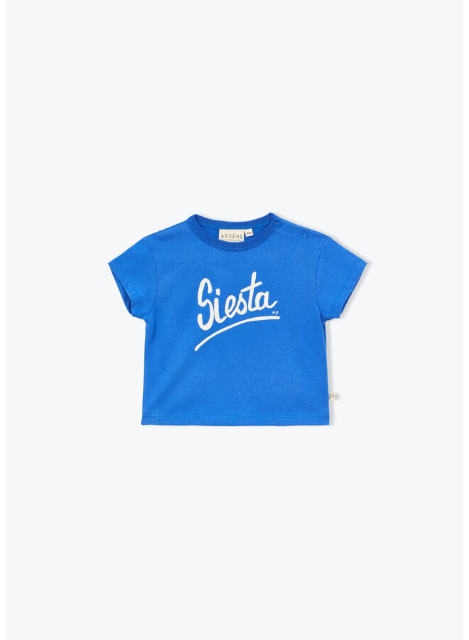 T-shirt Baby Siesta Cobalt SS26