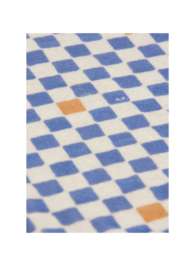 Short Baby Checkered blauw SS26
