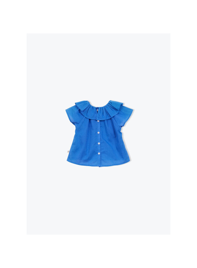 Blouse Baby Voile Cobalt SS26