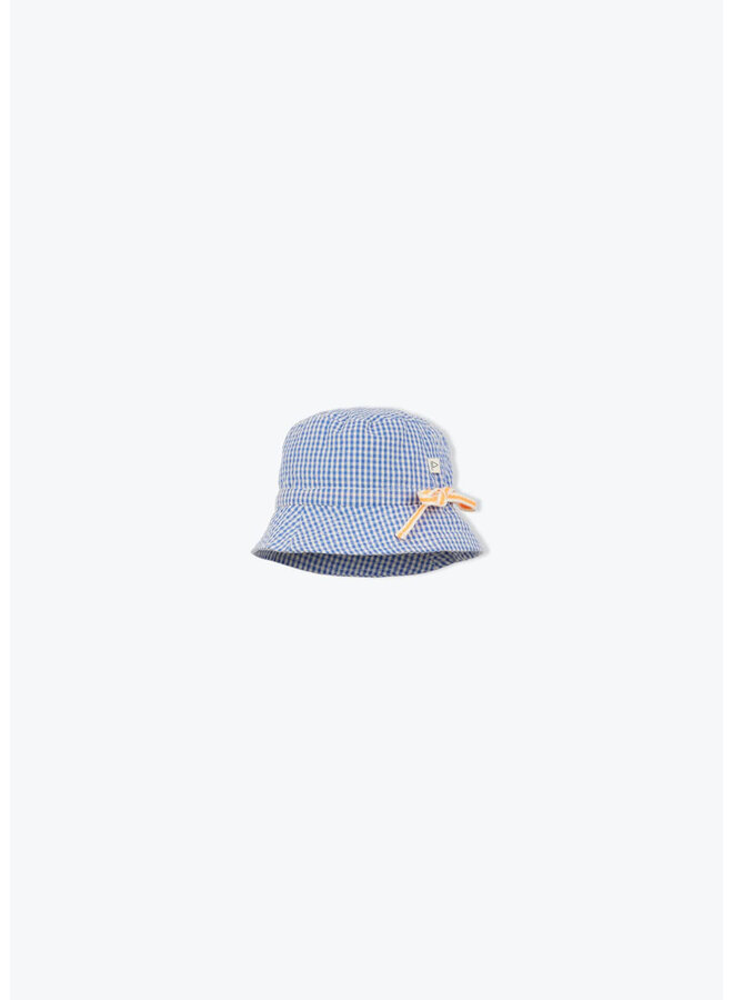 Bob hat Baby Vichy blauw SS26