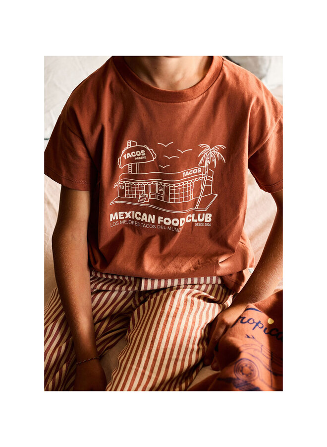 T-shirt Mexican food club Bruin SS26