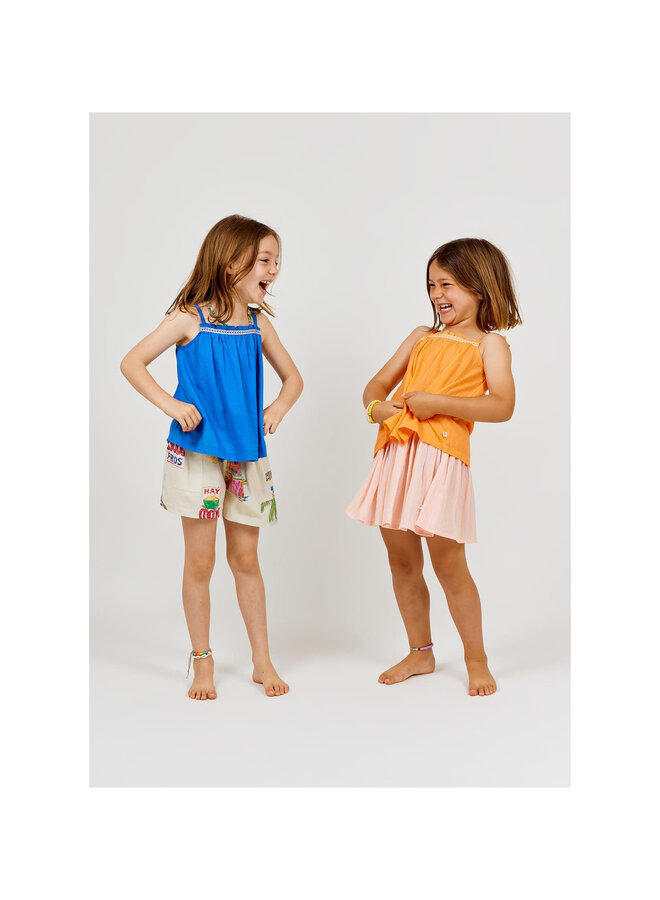 Top Voile orange SS26