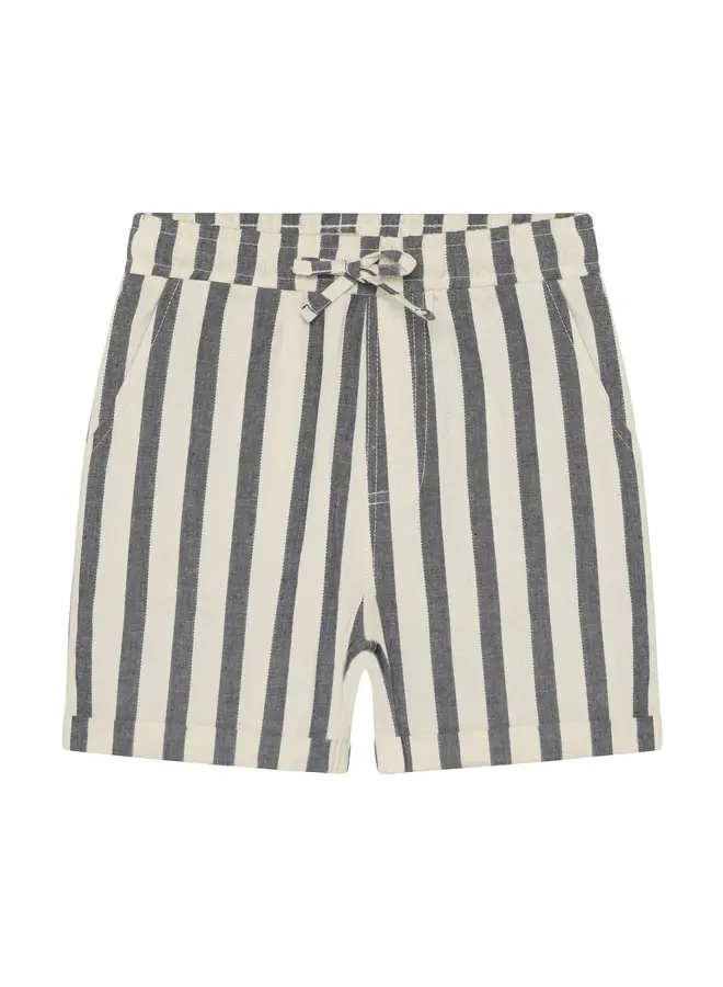 Cotton stripe shorts SS26