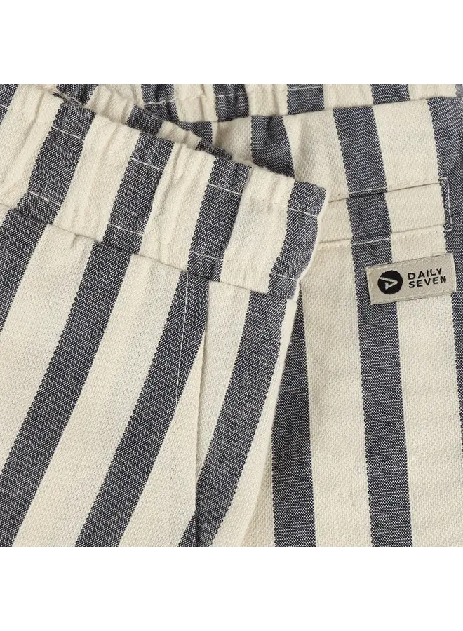 Cotton stripe shorts SS26