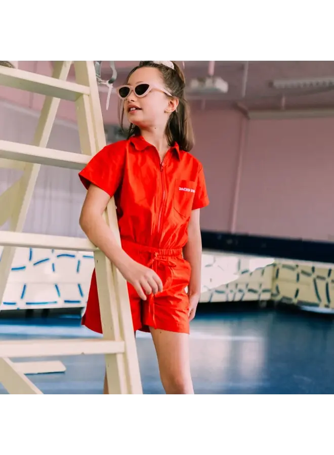 Mell Playsuit Heart red SS26