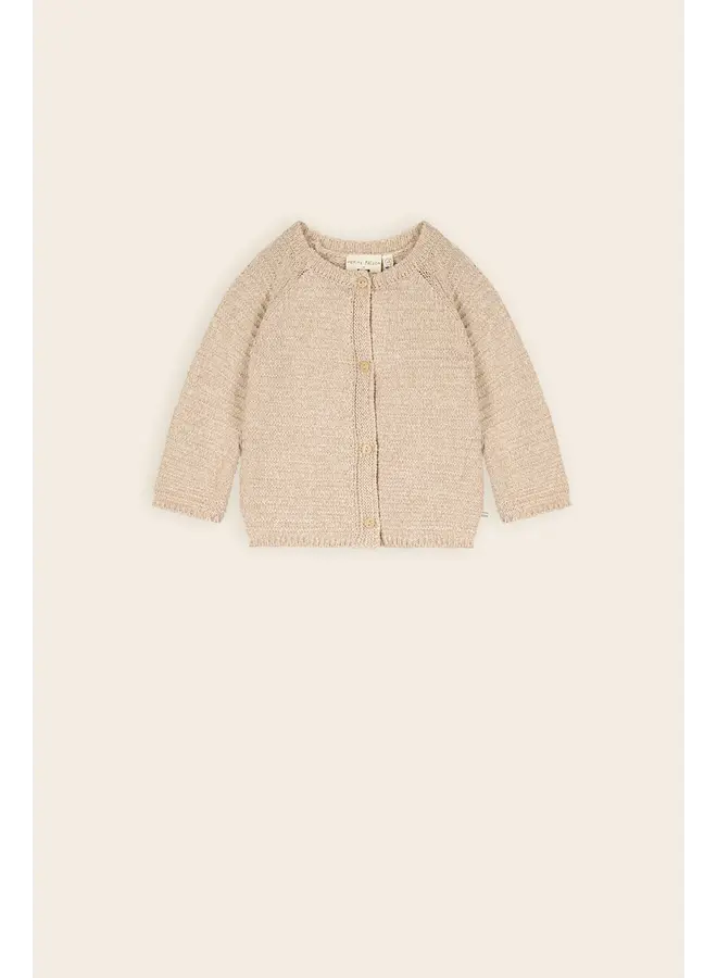 Kiki knitted cardigan oatmeal SS26