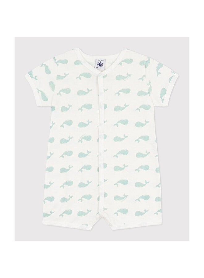 Playsuit kort Walvis
