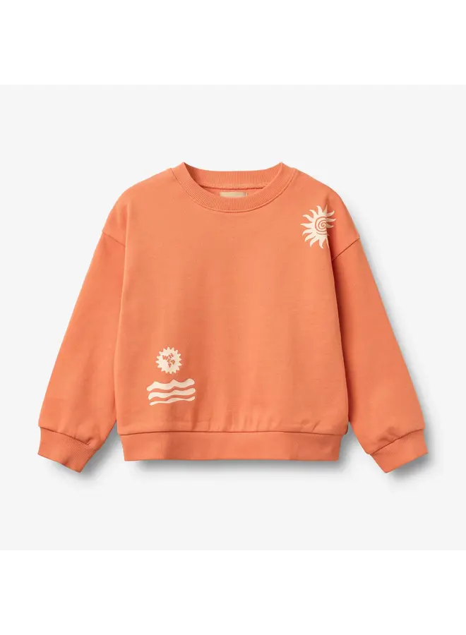 Sweatshirt Casey Sunkissed orange SS26