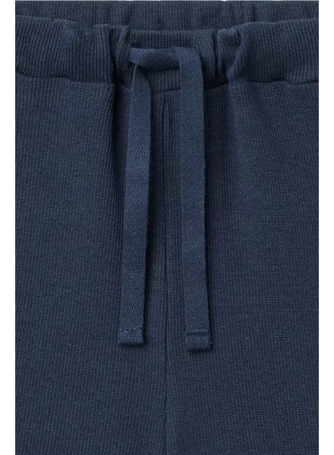 Modal rib shorts Navy SS26