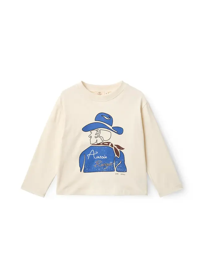 Boys Tee Aussie Ranger Cream comb. SS26