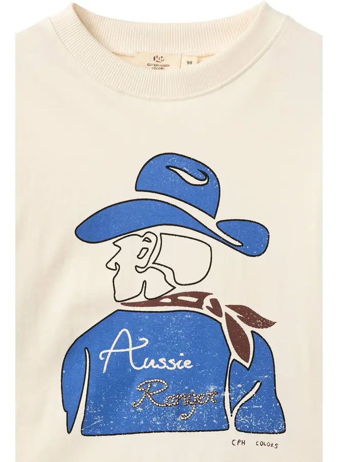 Boys Tee Aussie Ranger Cream comb. SS26