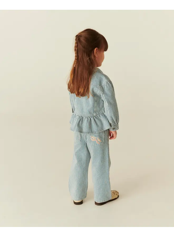 Twill pant Wide leg embroidery SS26
