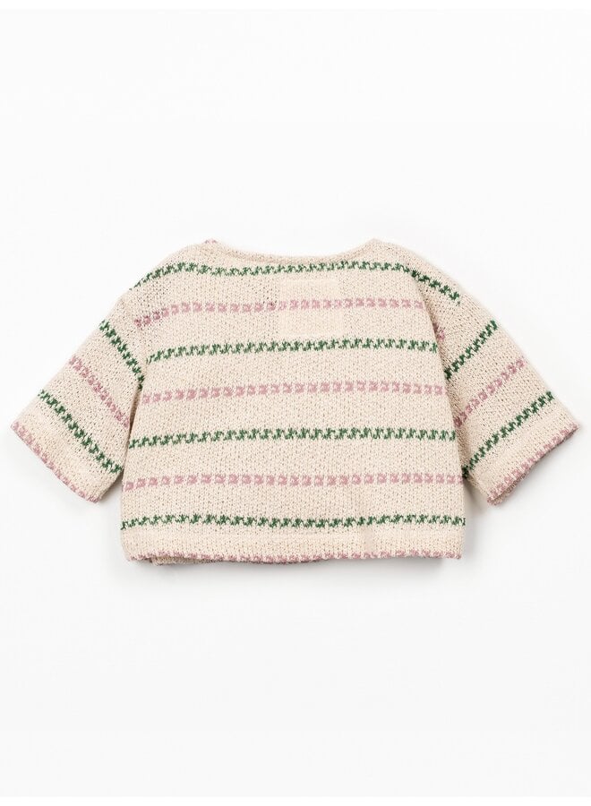 Striped Jersey Sweater R366P SS26