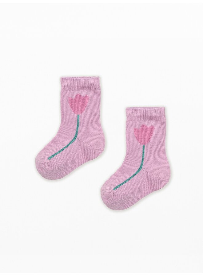 Socks Tulp Roze P4145