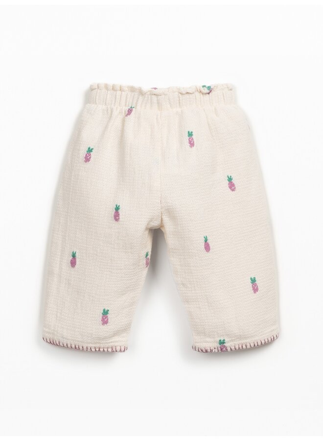 Pineapple print Trousers E786N SS26