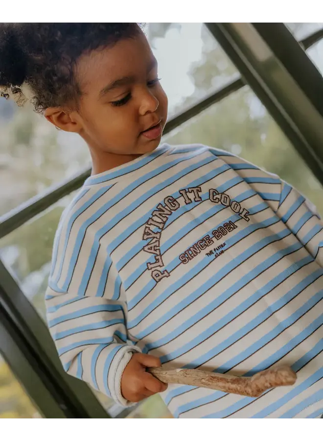 Alvin stripe sweatshirt marine SS26