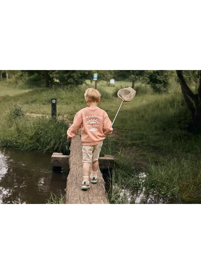 Oversized sweater backprint SS26