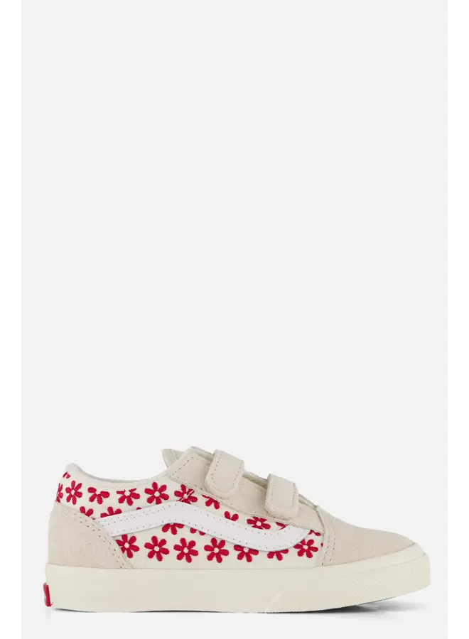 Old skool v chantilly floral racing red SS26
