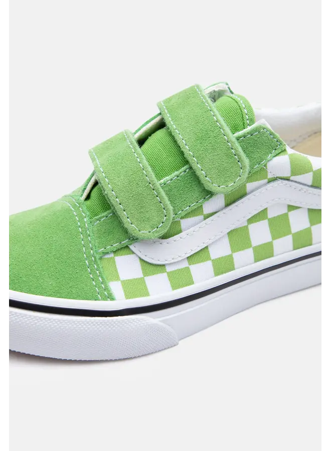 Old skool v color theory checkerboard lime burst SS26