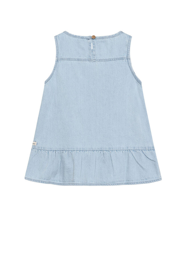 Light weight denim top Light blue SS26