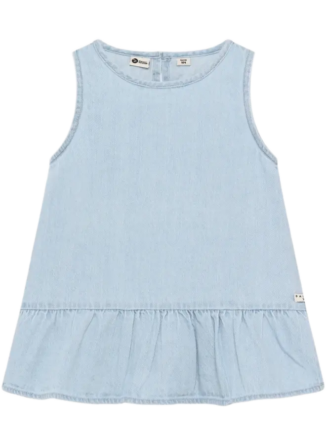 Light weight denim top Light blue SS26