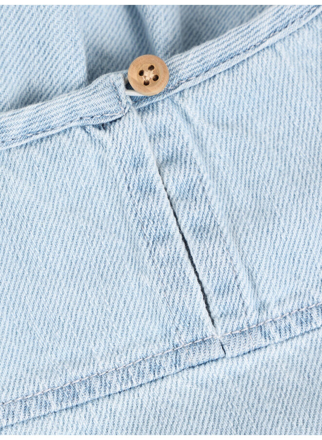 Light weight denim top Light blue SS26