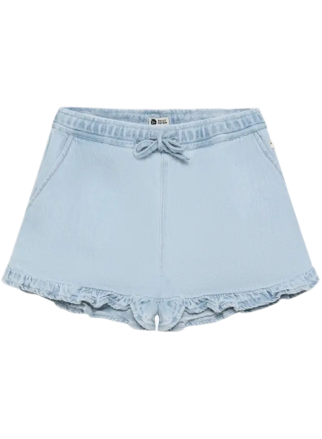 Light weight denim shorts Light blue SS26