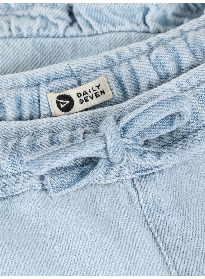 Light weight denim shorts Light blue SS26