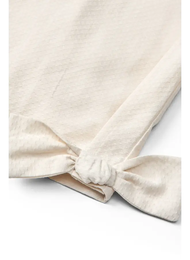 Bow pants Cream SS26