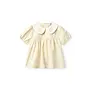 Blouse deco edge Cream comb SS26
