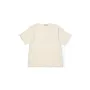 Pointelle Heart T-shirt Cream SS26