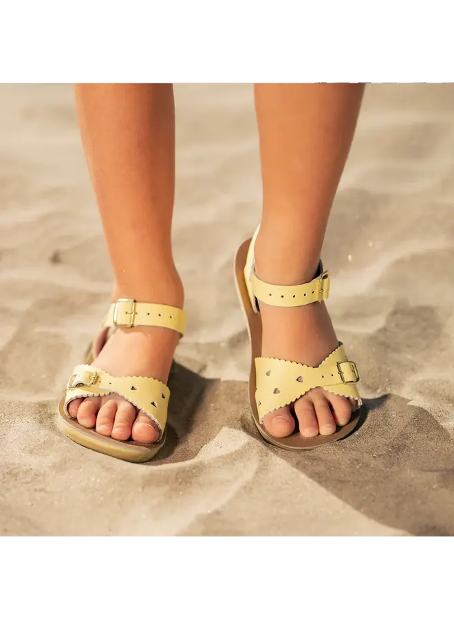 Sweetheart sandal Butter yellow SS26