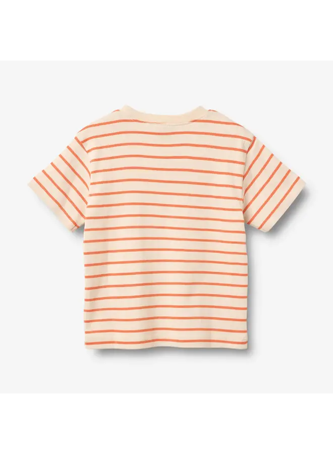 T-shirt Jay Orange stripe SS26