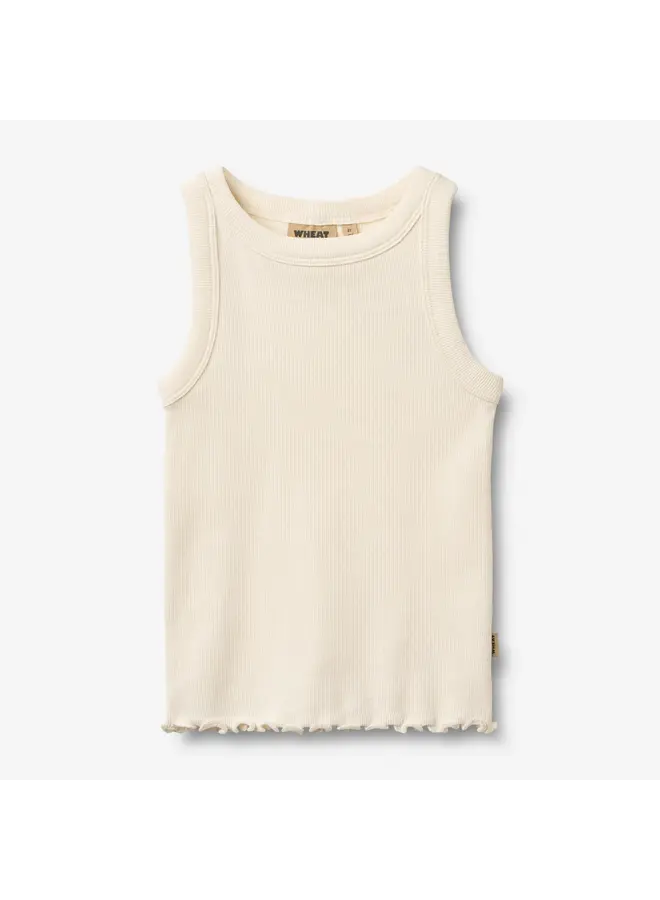 Rib top Minka Ivory SS26