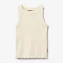 Rib top Minka Ivory SS26