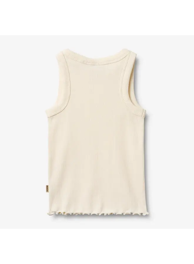 Rib top Minka Ivory SS26