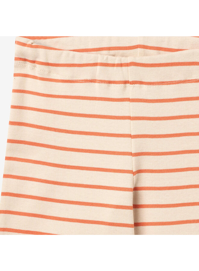 Jersey pants Ela Orange stripe SS26