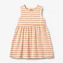 Jersey dress Martha Orange stripe SS26