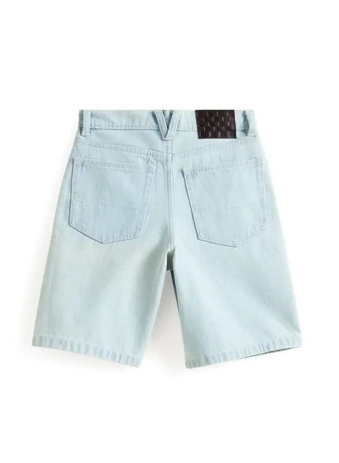 Kids shorts baggy denim blue ice SS26