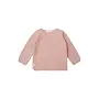 Cardigan wrap knit pino rose smoke