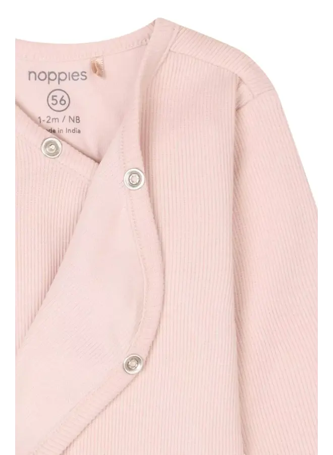 Romper narellan long sleeve rose smoke