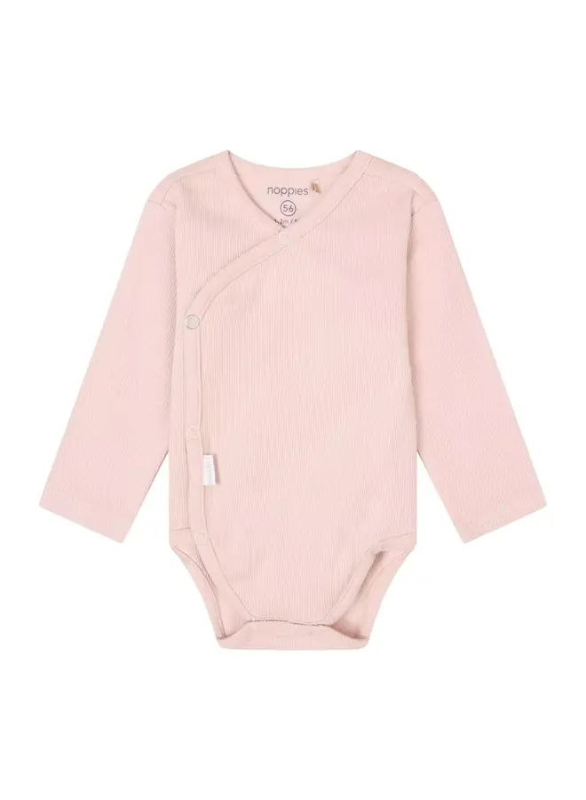Romper narellan long sleeve rose smoke