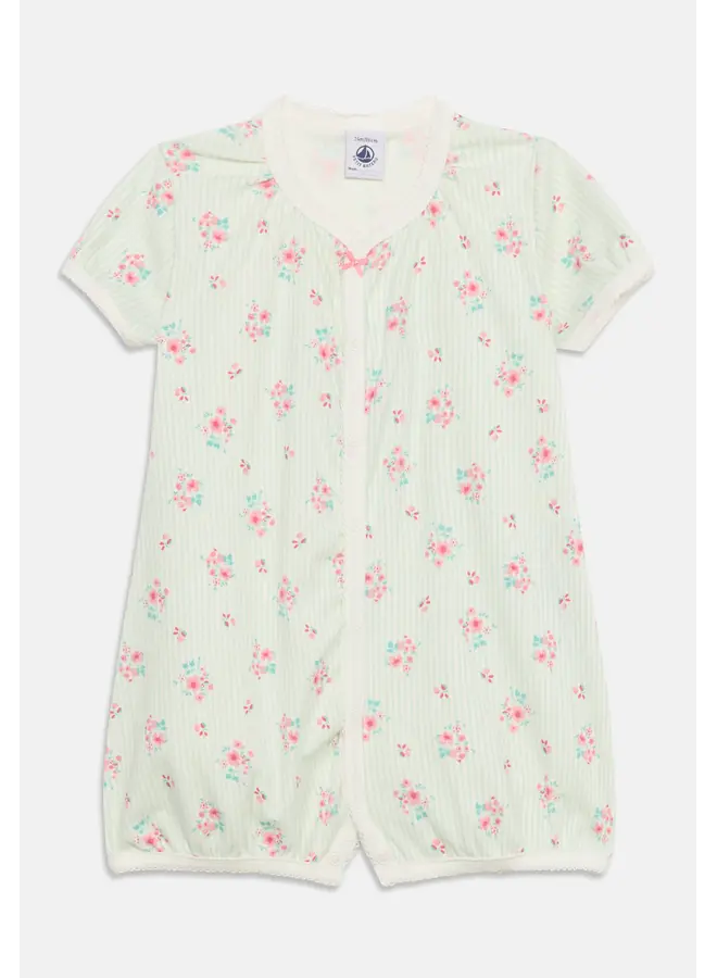 Playsuit kort bloemetjes