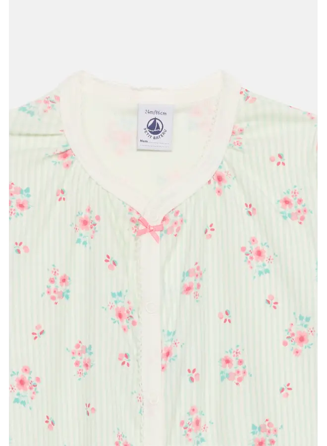 Playsuit kort bloemetjes A0FIX