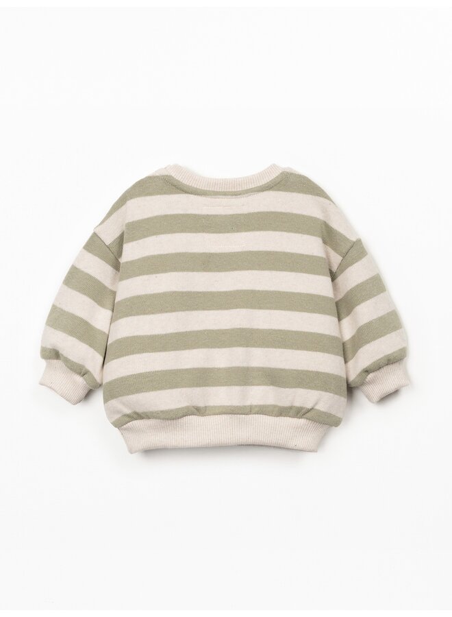 Striped jersey sweater SS26