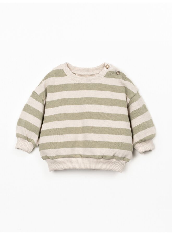 Striped jersey sweater SS26