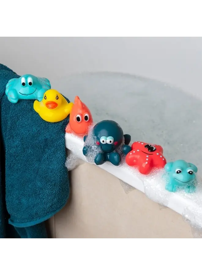 Bath toys 6 pieces